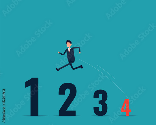 Growth for business. Concept business vector illustration