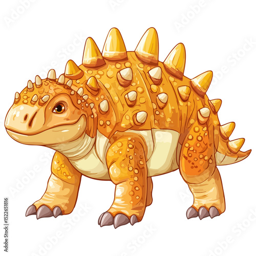 ankylosaur, ancient animal, vector, transparent background, creature, ankylosaurus, animal, dinosaur, isolated, dino, nature, wildlife, wild, prehistoric, jurassic, big, ancient