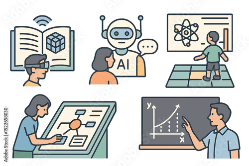 Learning about technology through interactive experiences in a modern classroom setting