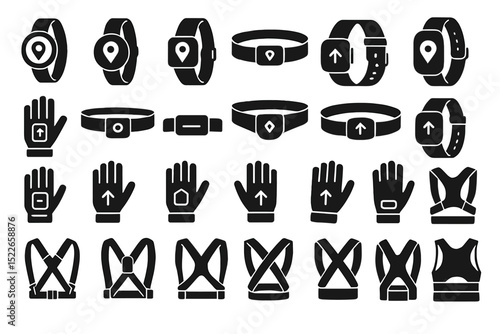 Various fitness tracking devices and wearable technology for health monitoring and activity tracking