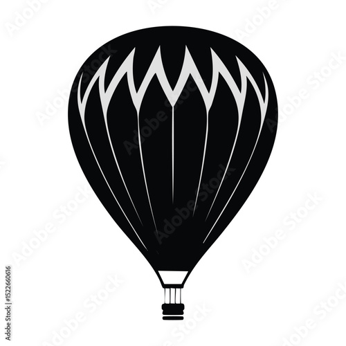 hot air balloon vector illustration