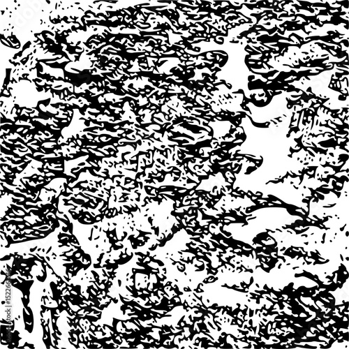 Dirty Black Grunge on White Background, Suitable for Overlay and Color Cast Effect.