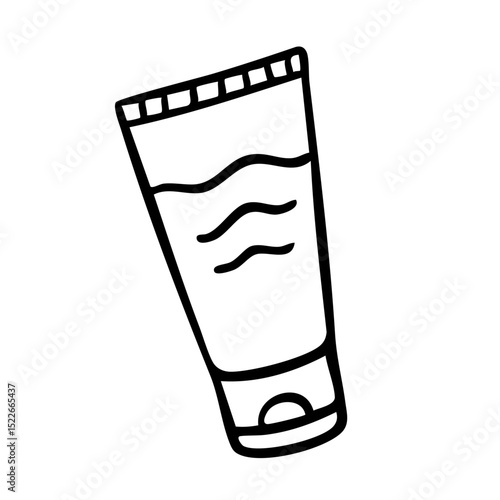 チューブ 線画 手書き