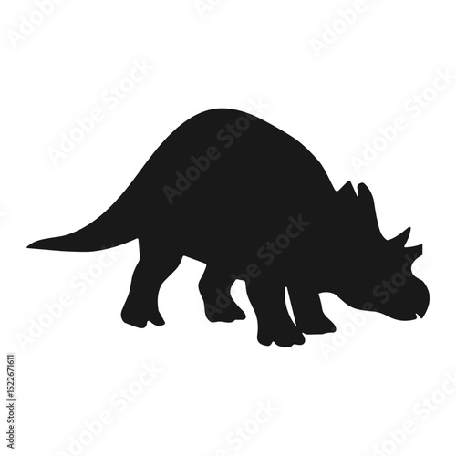 Dinosaur silhouette