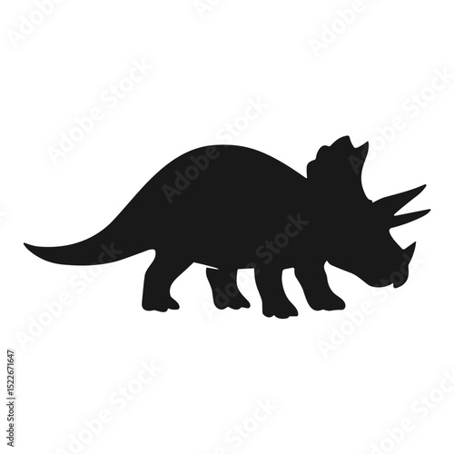 Dinosaur silhouette