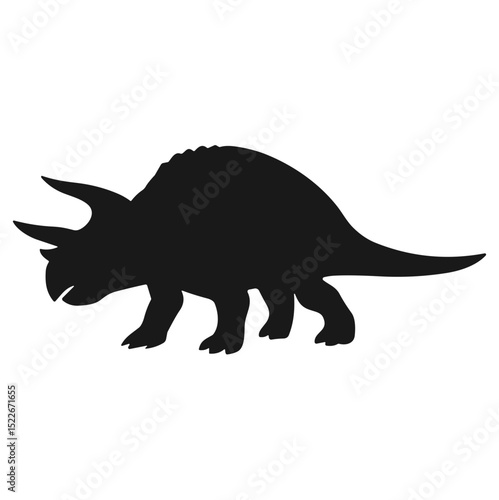 Dinosaur silhouette