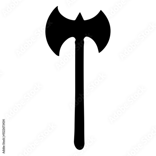medieval axe icon
