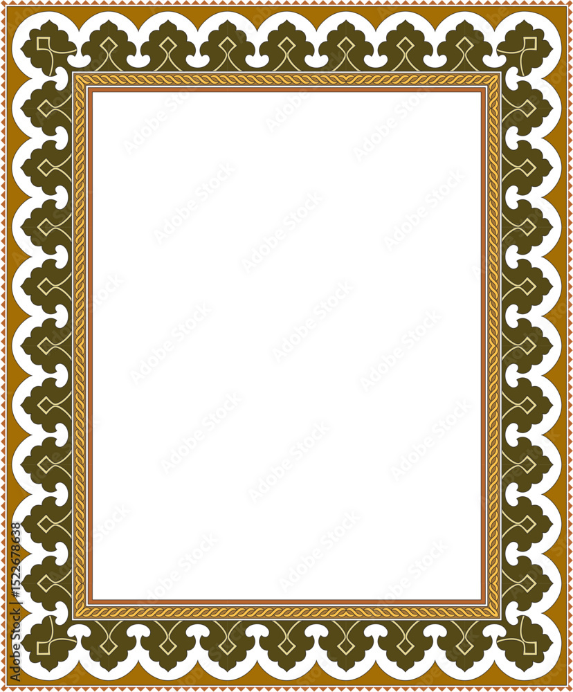 Elegant Pattern Frame: A beautifully designed, ornate frame featuring intricate patterns in rich colors, perfect for adding a touch of sophistication to any design. Elegant Pattern Frame: A beautifully designed, ornate frame featuring intricate patterns in rich colors, perfect for adding a touch of sophistication to any design.