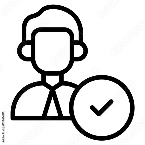 Verivication icon in vector illustration