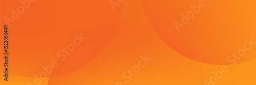 Abstract orange banner background. Graphic design banner pattern background template with dynamic curve shapes