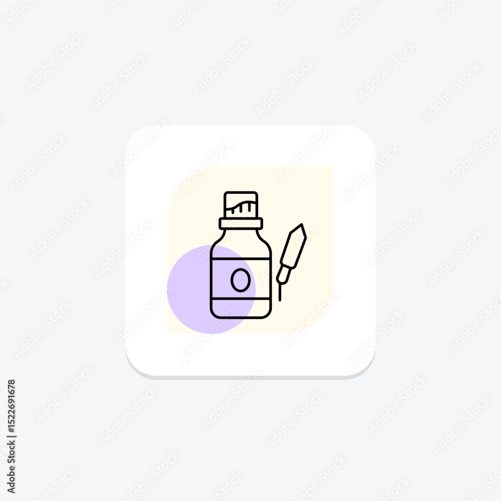 Gouache Paint, vector, pixel perfect, illustrator file Gouache Paint, vector, pixel perfect, illustrator file