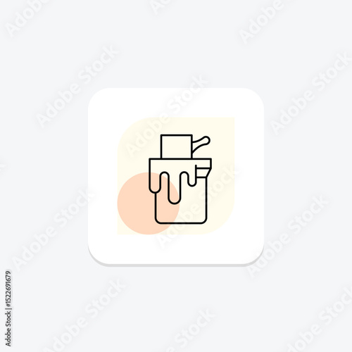 Enamel Paint, vector, pixel perfect, illustrator file