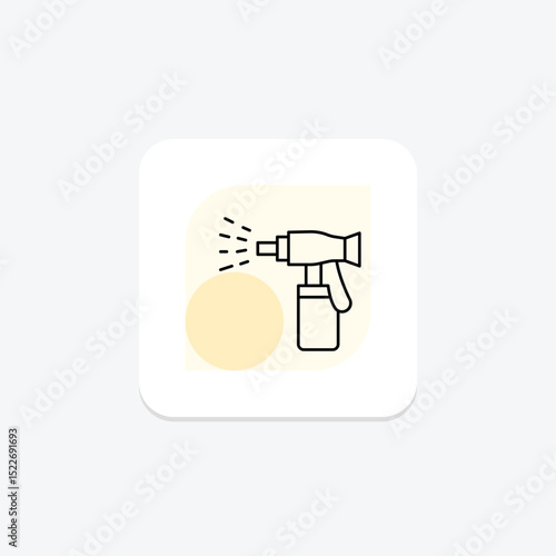 Spray Nozzle, vector, pixel perfect, illustrator file