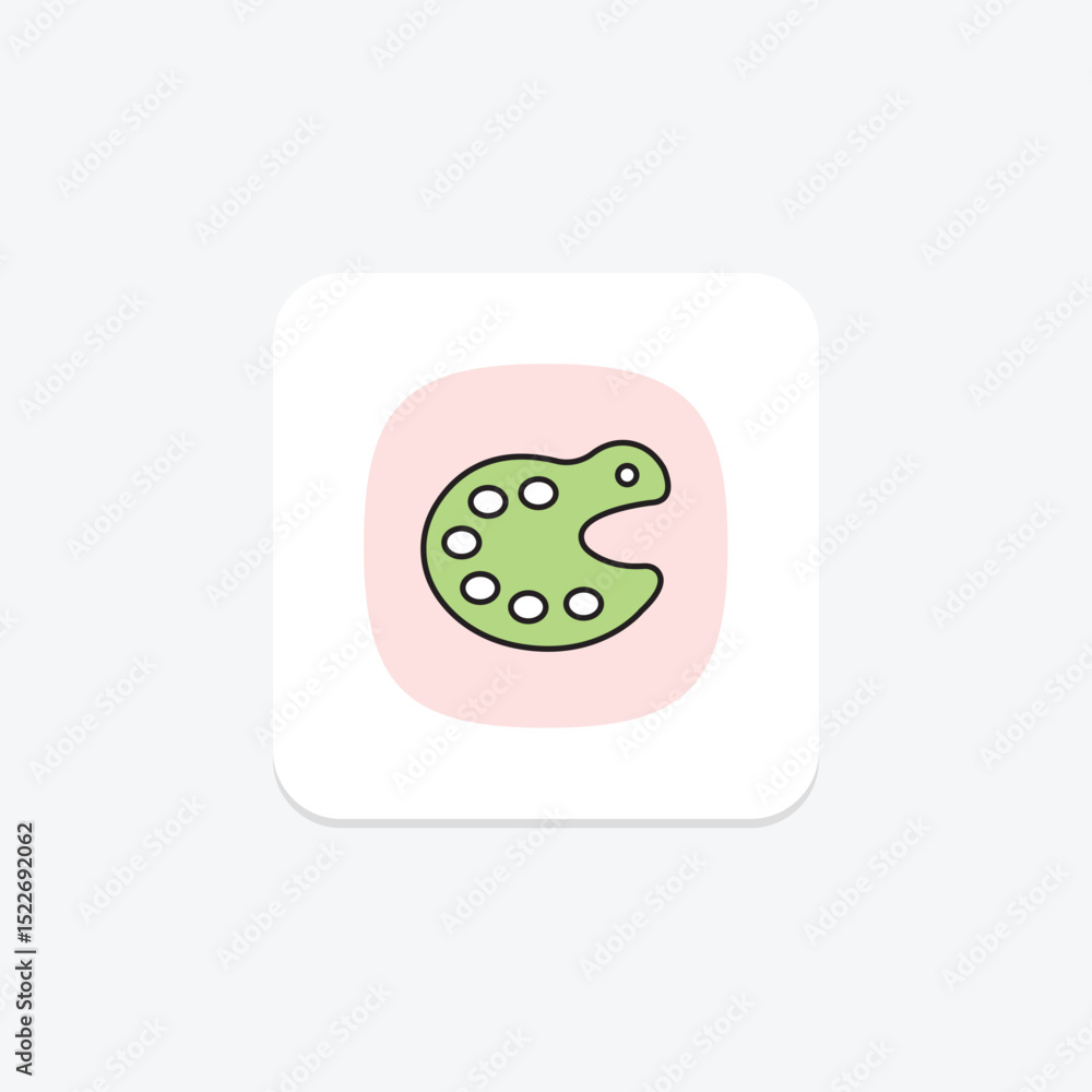 Tabletop Palette, vector, pixel perfect, illustrator file Tabletop Palette, vector, pixel perfect, illustrator file