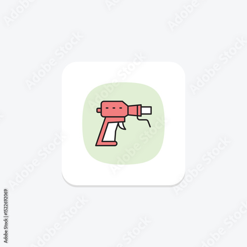 Paint Sprayer, vector, pixel perfect, illustrator file