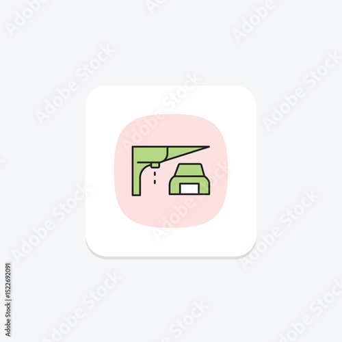 Paint Booth, vector, pixel perfect, illustrator file