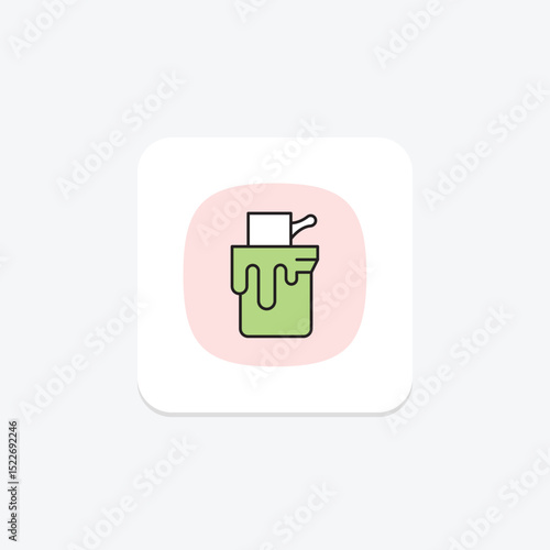 Enamel Paint, vector, pixel perfect, illustrator file