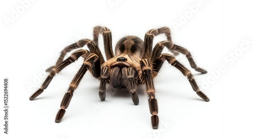 spider isolated on white background