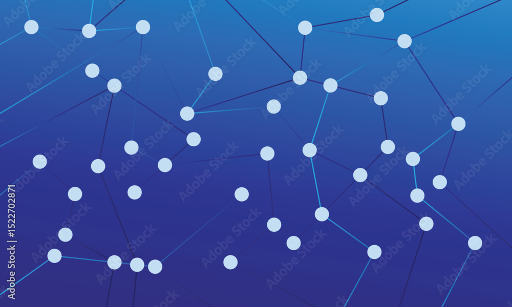 Abstract digital background of points, lines and triangles. Glowing plexus. Big data. Network or connection. Abstract technology science background. 3d vector illustration. Abstract digital background of points, lines and triangles. Glowing plexus. Big data. Network or connection. Abstract technology science background. 3d vector illustration.