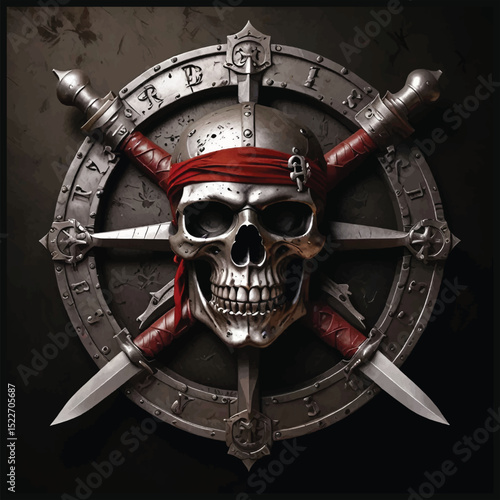Princess of the Pirates: Herald of the Crimson Tide, Pirates T-shirt Vector Design