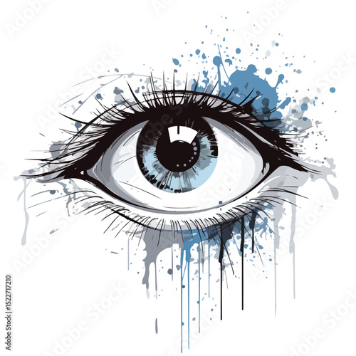 Professional Eye Vision Business Vector Illustration for Marketing and Business Concepts