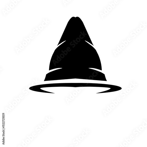 Minimalist abstract visage hinting at emotion in stark monochrome contrast