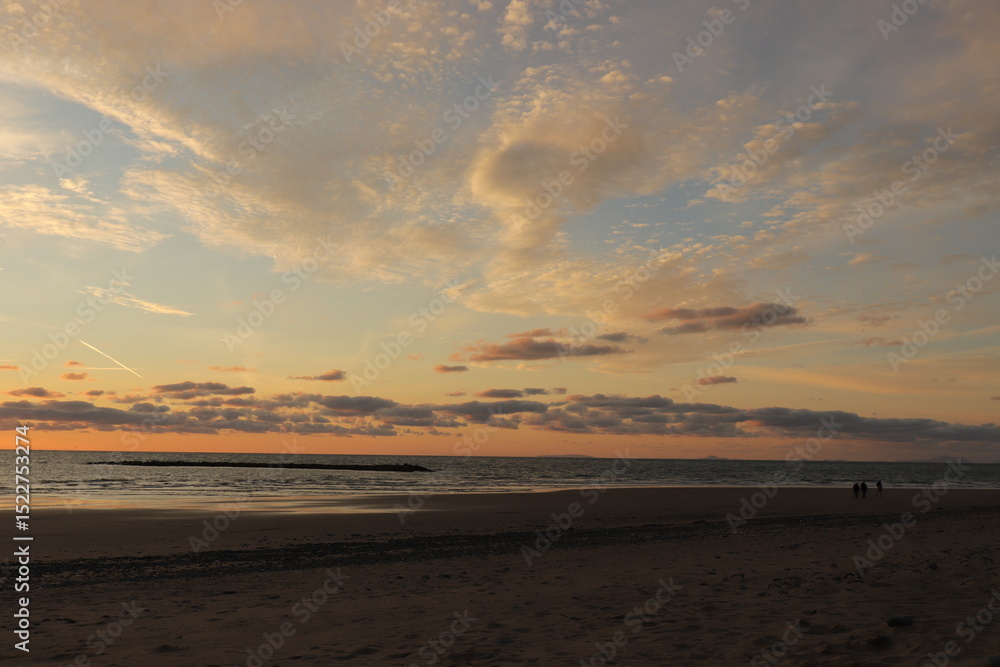 Fototapeta premium Sunset along the west coast