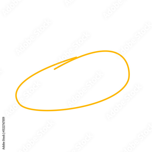 Oval shape doodle