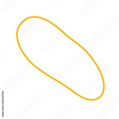 Oval shape doodle