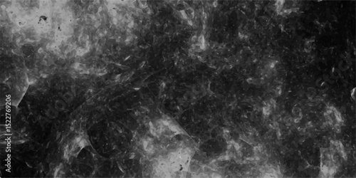 Abstract grayscale texture depicting interwoven, cloudy, and fibrous patterns resembling cosmic dust or neural filaments. Cosmic nebula or microscopic biological network seen through an electron