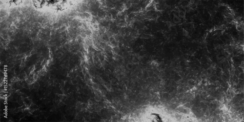 Abstract grayscale texture depicting interwoven, cloudy, and fibrous patterns resembling cosmic dust or neural filaments. Cosmic nebula or microscopic biological network seen through an electron