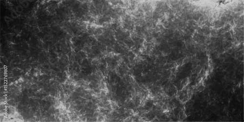 Abstract grayscale texture depicting interwoven, cloudy, and fibrous patterns resembling cosmic dust or neural filaments. Cosmic nebula or microscopic biological network seen through an electron