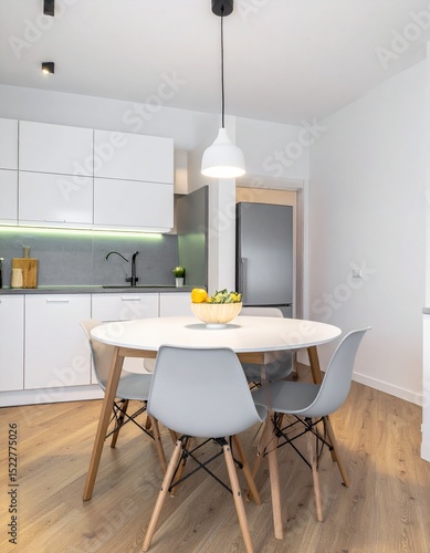 Wallpaper Mural Kitchen and dining room interior Torontodigital.ca