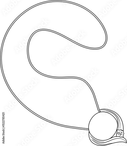 women's necklace coloring page