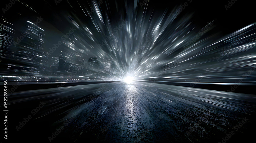 explosion of light on black explosion of light on black