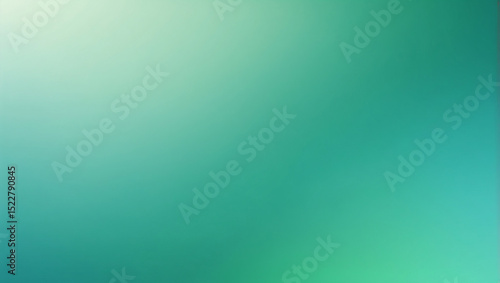 Emerald to mint green gradient background