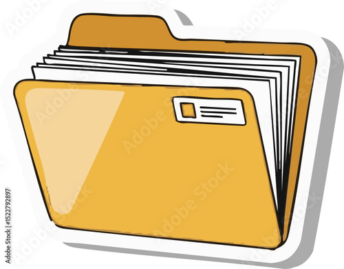 Folder (Folder with organized files)