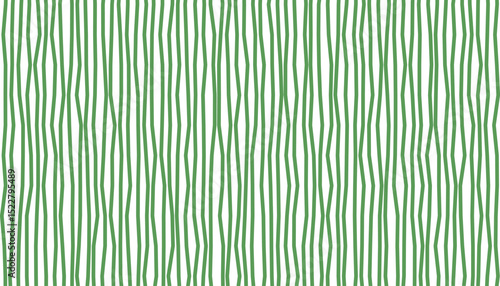 Seamless Wavy Vertical Stripes: Green Line Pattern