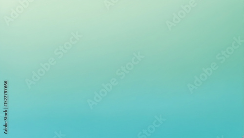 Wallpaper Mural Smooth mint green gradient background for UI Torontodigital.ca