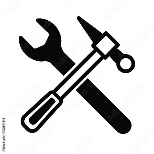 Tools Icon Outline Vector Illustration