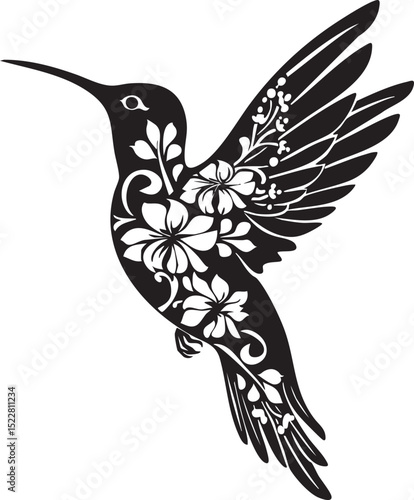 bird, vector, silhouette, animal, wing, flying, eagle, tattoo, illustration, nature, black, fly, wings, feather, hummingbird, design, symbol, art, beak, wildlife, crow, wild, dove, flight, freedom