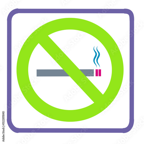 no smoking logo icon
