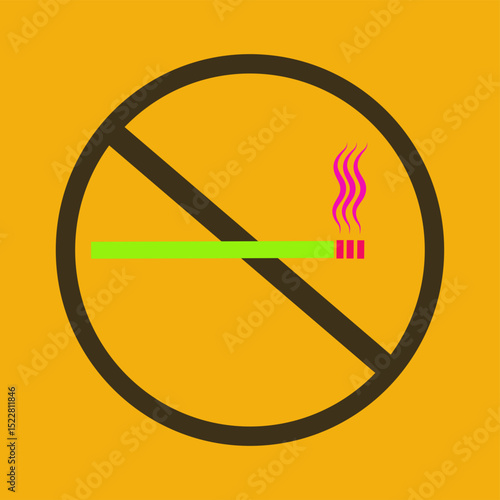 no smoking logo icon