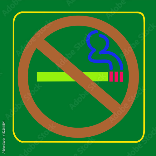 no smoking logo icon