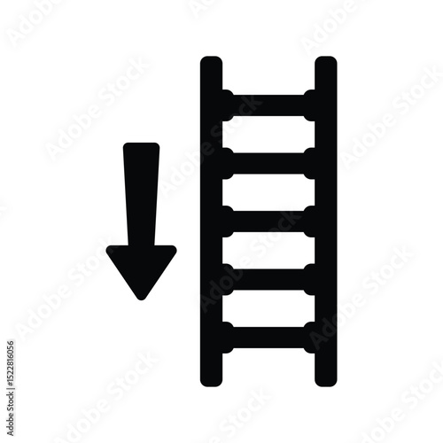 Descend icon