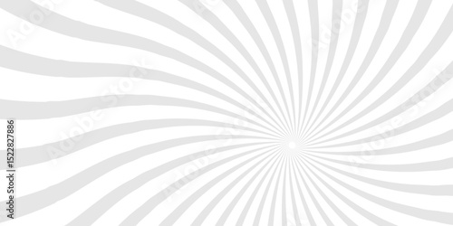 Geometric abstract white and gray cartoon, poster wallpaper. summer sunshine explosion energy sunlight glowing sunburst design. 