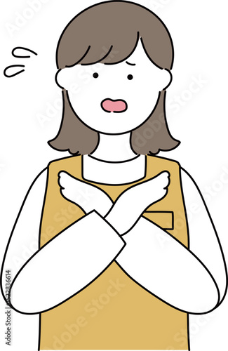 保育士さん・幼稚園の先生「ダメです」