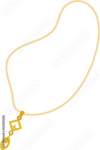 women's necklace Illustration