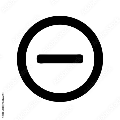 minus icon design
