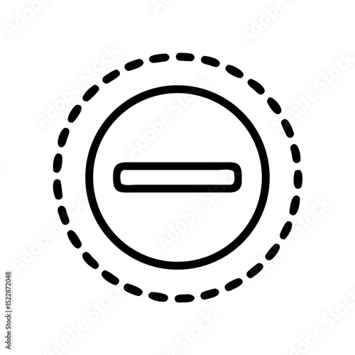 minus icon design